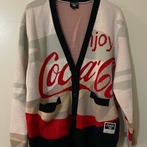 Kith x Coca-Cola Mountain Cardigan Size Large NWT